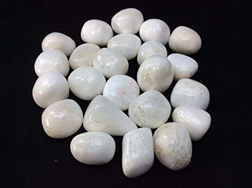 Pachamama Essentials Scolecite Tumbled - Healing Stone - Crystal Healing 20-25mm 1 Round