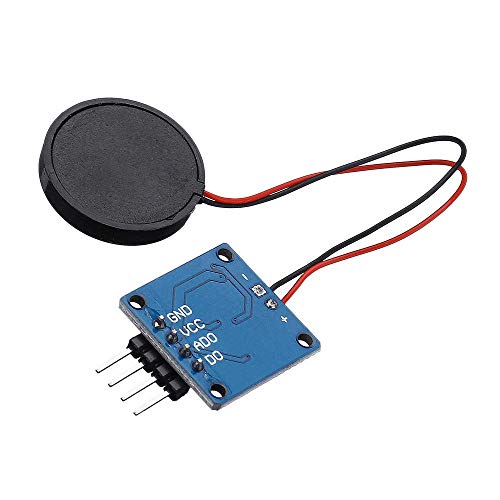 DollaTek 5V Piezoelectric Film Vibration Sensor Switch Module TTL Level Output for Arduino