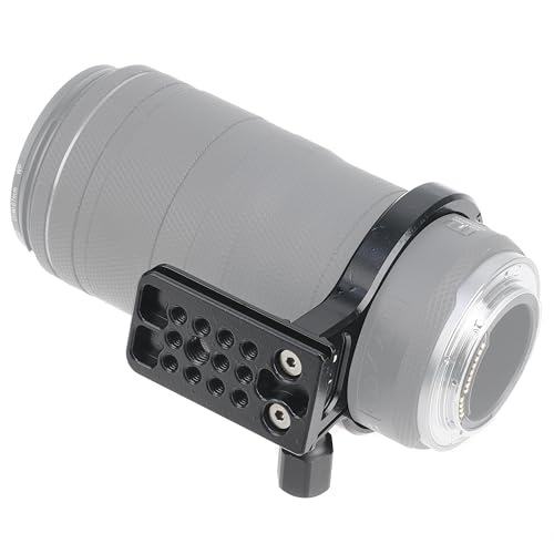 Fotga Lens Collar Tripod Mount Ring Base Stand for Canon RF 100-400mm F5.6-8 is USM Lens with 1/4"-20 3/8"-16 Hole Arca Swiss Mount Base Mount for Tripod Ball Head Clamp Light Stand