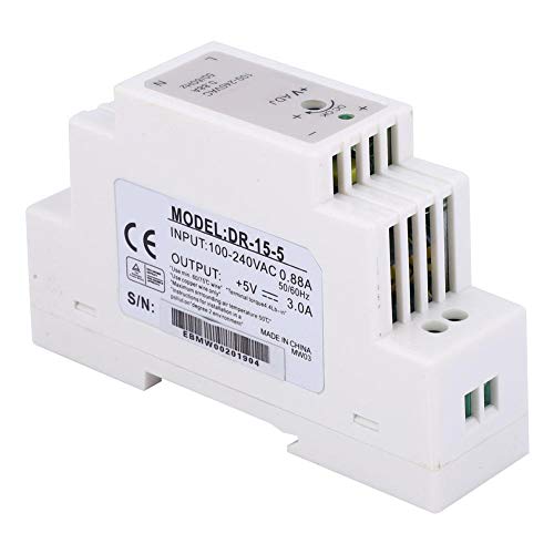[Australia - AusPower] - FTVOGUE DR-15-5 DIN Rail Power Supply 15W 5V 3A DIN Rail Switching Power Supply DIN Rail Power Supply DIN Rail Power Supply 