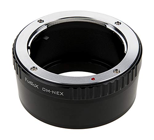 Fotodiox Lens Mount Adapter, Olympus OM Zuiko Lens to Sony Alpha Nex E-Mount Camera Adapter, Olympus OM 35mm, (OM35-SnyE) Standard