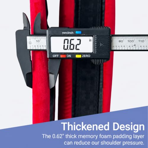HighLight Accordion Strap for 48/60/96/120 Bass Keyboard Button (Red) Red