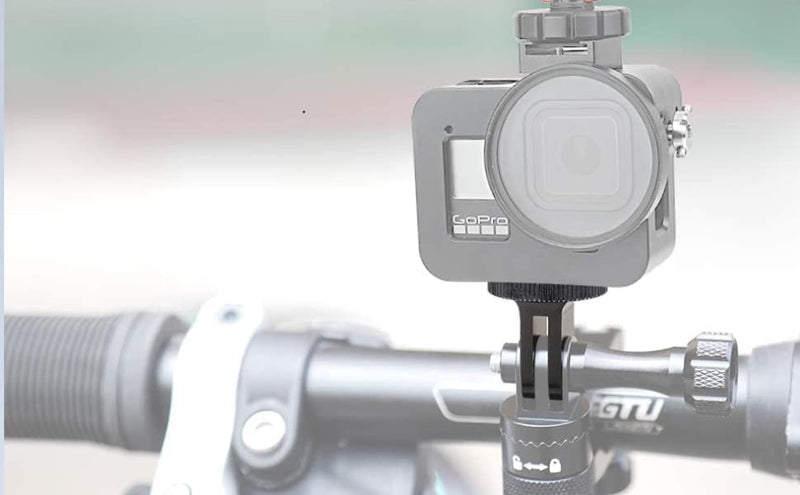 [Australia - AusPower] - Aluminum Camera Tripod Adapter 1/4"-20 Conversion Mounts Compatible with Gopro Action Cameras Insta360 and Other Standard 1/4 Accessories, Quarter Inch Mount for GoPro Ecosystem 