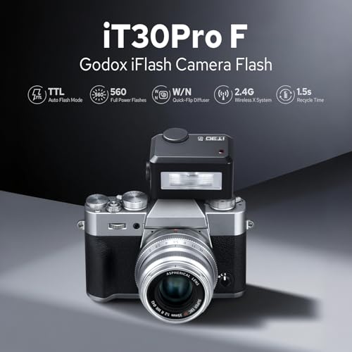 Godox iT30Pro F TTL HSS Mini Camera Flash for Fuji