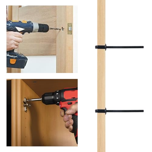 Antrader black stainless steel blind pop rivets, 1/8 x 1/4 inch, 100-piece packs for DIY and automotive repairs