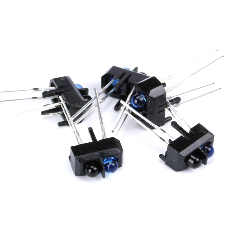 [Australia - AusPower] - 50PCS TCRT5000L TCRT5000 IR Reflective Photoelectric Sensors Infrared Reflective Optical Sensor Transistor Output Infrared 950mm 5V 3A for Tracking Car 