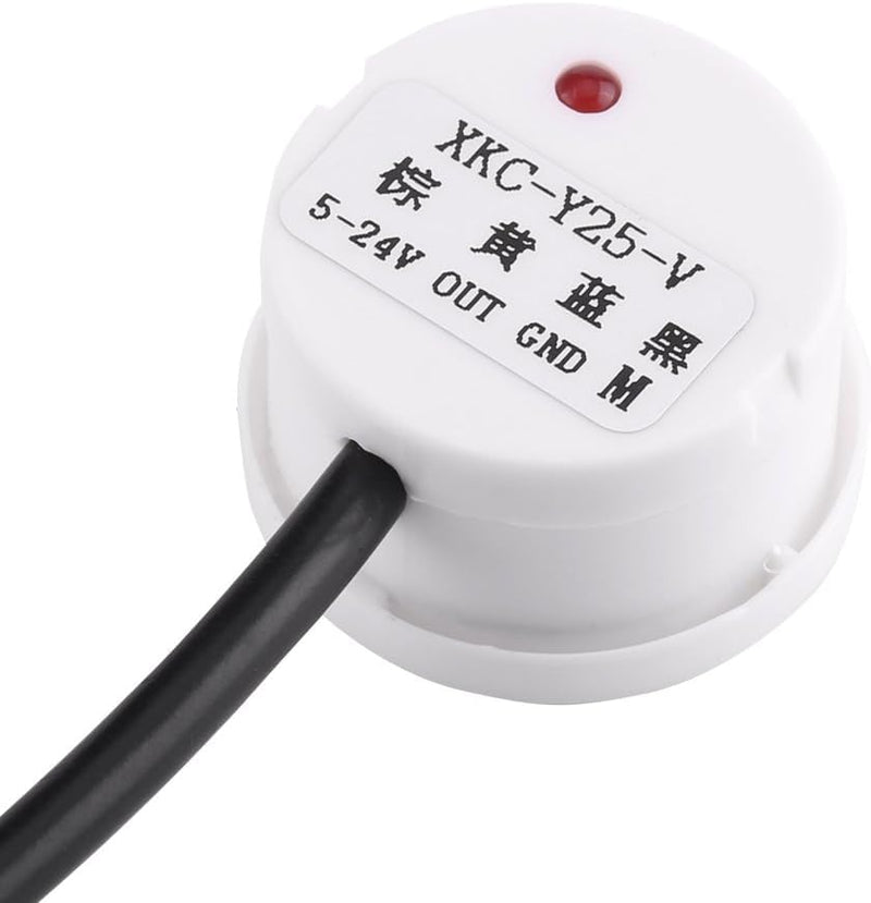 [Australia - AusPower] - Non Contact Liquid Level Sensor with 5-Foot Cable, Water Level Control with High and Low Level Output, XKC-Y25-V 
