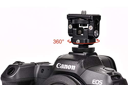 Sunwayfoto HB-03 Shoe Mount Tilt Head w Adjustable Tension Multi-Purpose Sunway