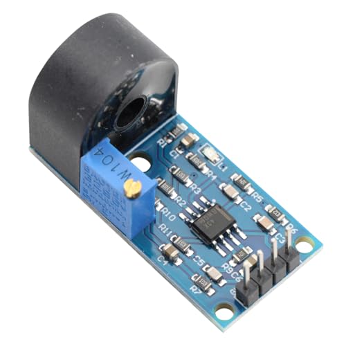ZMCT103C AC Sensor Single Phase Current Transformer Module 5A Current Transformer Small Size and High Precision Current Sensor Active Output Module Board for Arduino (Pack of 2)