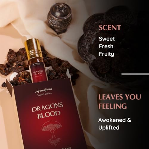 Dragons Blood Resin Essential Oil Roll-On Blend, 10ml, Aromafume