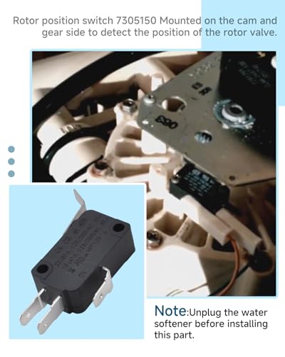 Filloman 7305150 rotor position switch for GE water softener filtration replacement parts