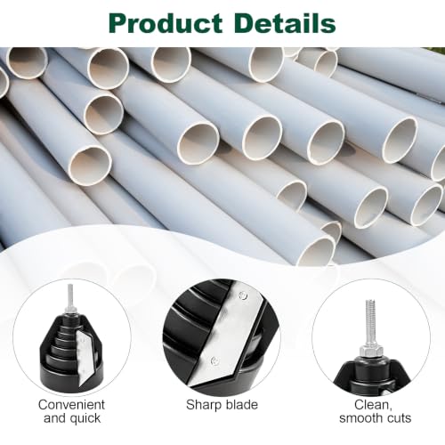 Plastic Pipe Chamfer Tool, Pipe Deburring Tool for 20-63 mm Plastic Pipes, PE PPR Pipe Chamfer Tool, Hand Deburring for Chamfering and Deburring Pipe Edges, for PVC, PP, PE, PPR Pipes