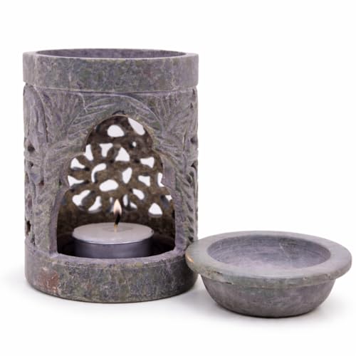 Marble Soapstone Candle Tea Light Holder