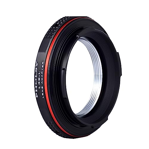 PHOLSY Lens Mount Adapter Compatible with M39 LTM Lens to Leica L Camera Leica 39mm to Leica L
