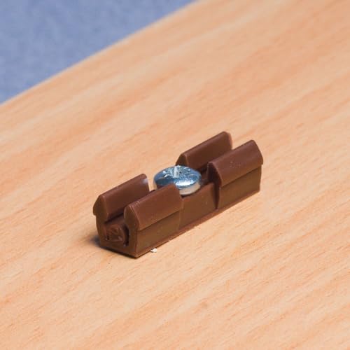KNAPP sKLICK screw-on dovetail connectors, 100-piece joinery hardware set ly displayed