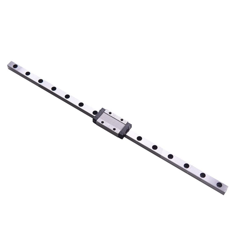 [Australia - AusPower] - Linear Rail Guide MGN9H 250mm miniature Linear Sliding Guideway with 1PCS Linear Sliding Block for CNC Machine and 3D Printer 1 