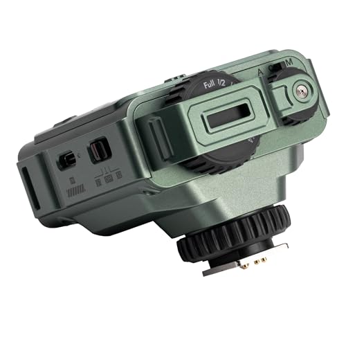VILTROX TTL Flash for Fujifilm, GN16 Small Flash for Fuji Camera, 1800mAh Li-on On Camera Flash, 26W/s 6500K Mini Flash, 1s Fast Recycle, 650 Full Power Flashes (Spark Z3-F, Green)