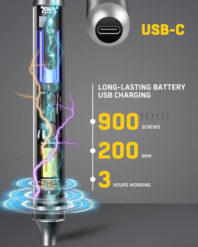 Banshu Mini Electric Screwdriver 52-in-1 precision screwdriver set with interchangeable bits