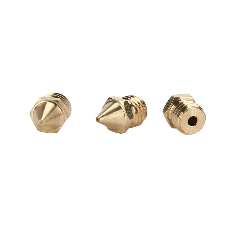 [Australia - AusPower] - 4PCS CR-X Brass Nozzles Compatible with Sovol SV02 Geeetech A10M, A20M,A30M, A10T, A20T,A30T and Creality CR-X 3D Printer (Nozzles) 