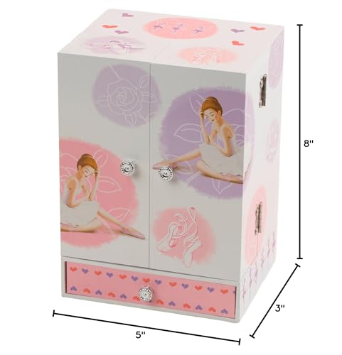 San Francisco Music Box Ballerina Ultra Fancy Musical Jewelry Box