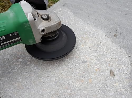 Rendech Diamond Cup Wheel 125 mm with Height 23 mm | Ideal for tile adhesive, concrete, screed, plaster, masonry and much more - Suitable for angle grinders and concrete grinders