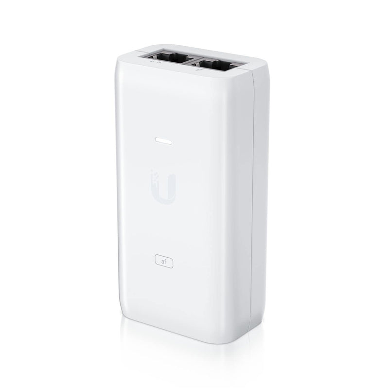 Ubiquiti 802.3af PoE Injector Gigabit 802.3af max. 48V 0.5A, U-POE-AF (Gigabit 802.3af max. 48V 0.5A)