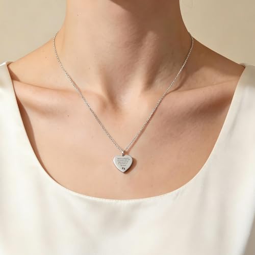 Baby Loss Memorial Necklace for Women Men Miscarriage Gifts for Mom Mothers Loss of Baby Sympathy Gifts for Parents Loss of Baby2 leave an impression