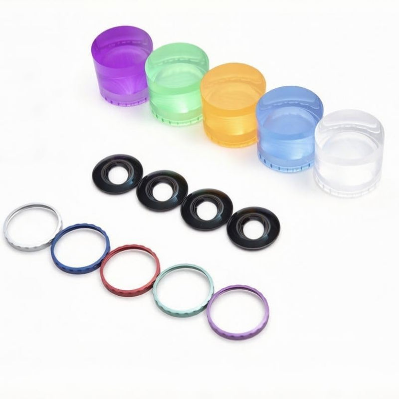 Koulele Replacement Camera Lens for Insta360 X5, Panoramic Camera, Black Glass Repair Part Accessories, 360 Degree Wide-Angle Lens with Anti-Reflective Multi-Layer Coating (Slivery(1-Pack)) Slivery(1-pack)