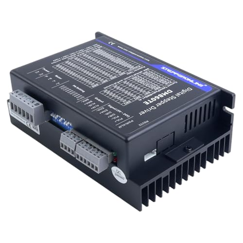 STEPPERONLINE DM860TE Stepper Motor Driver 2.4-7.2A 20-80VAC/30-100VDC | TE series, for Nema 34 stepper motor