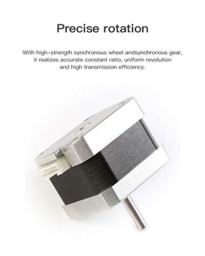 Creality 3D Printer 42-34 Stepper Motor, 2 Phase 0.8A 1.8 Degree 0.4N.M 42-34 Stepper Motor for Ender 3X/Y/Z Axis and CR-10 Series Z Axis
