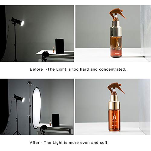Selens Soft White Diffuser Foldable Light Diffuser Light Diffusion Panel 31x47inch/80x120cm with carrying bag