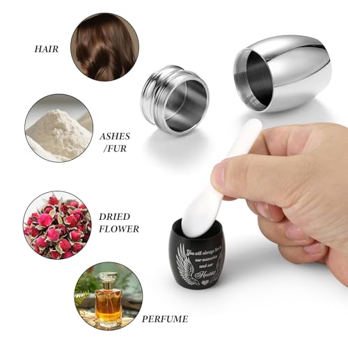 8Pcs Urn Necklace for Ashes Cremation Jewelry