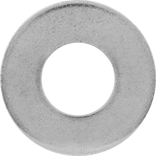 Hillman 1/4-inch SAE fine-threaded stainless steel flat washers, 100-pack