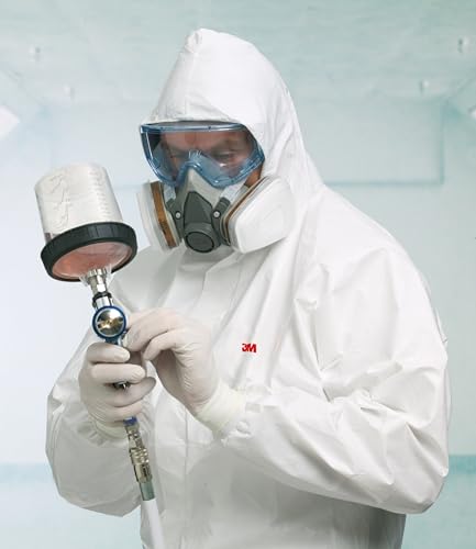 3M Half Mask Reusable 6200 6300 Half Mask Respirator Dust & Gas Mask, m, grey