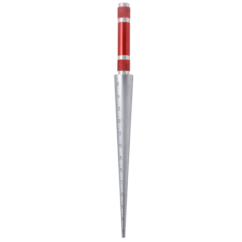 [Australia - AusPower] - Aperture Gauge, Stainless Steel Conical Inner Diameter Inspection Measurement Tool 3‑15mm Used to Measure the Inner Diameter and Hole of Thin Walled Parts 