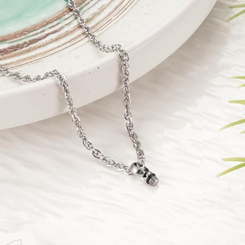 Screw Top Ring with Screwdriver for Cremation Jewelry -Silver Silver Top Ring & Screwdriver