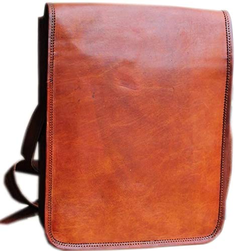 [Australia - AusPower] - Vintage Tablet Genuine Vintage Leather ipad/tab/Kindle Satchel Crossbody Shoulder Bag 11 Inch 