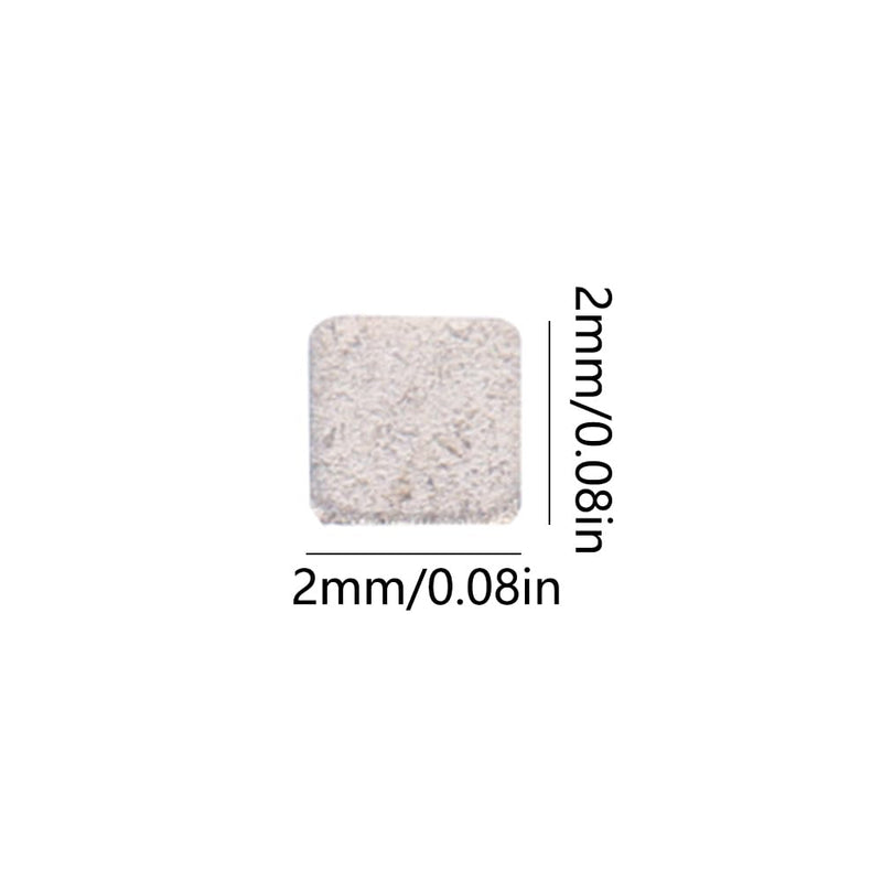 [Australia - AusPower] - 4.5 g Silver Soldering Set, Pre-Cut Silver Soldering Chips, Soldering Set Soldering Lug Ultra Tiny Medium Density Easy Soldering, 2 x 2 mm 1325°F 1360°F 1450°F 