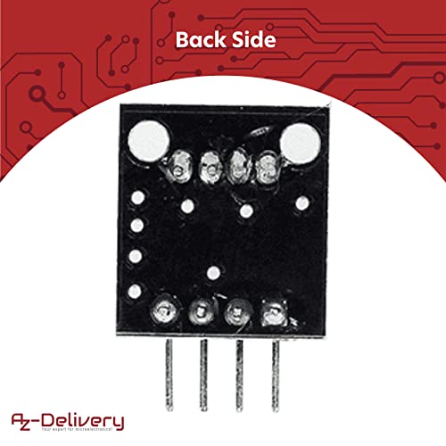 AZDelivery 3 x KY-016 FZ0455 3-Colour RGB LED Module 3 Colour Compatible with Arduino and Raspberry Pi Includes eBook