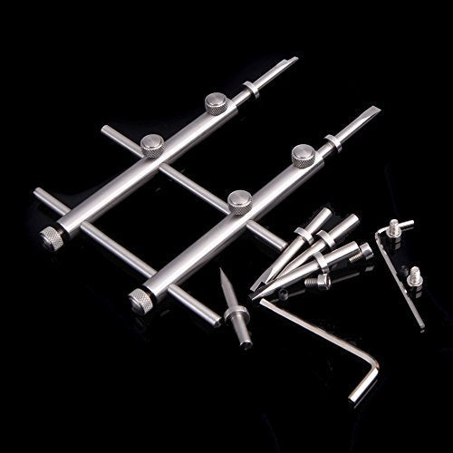 Andoer DSLR Professional Camera Lens Spanner Wrench Opening Opening Tool 3 Tips 10-100 mm for Canon Nikon Sony Olympus