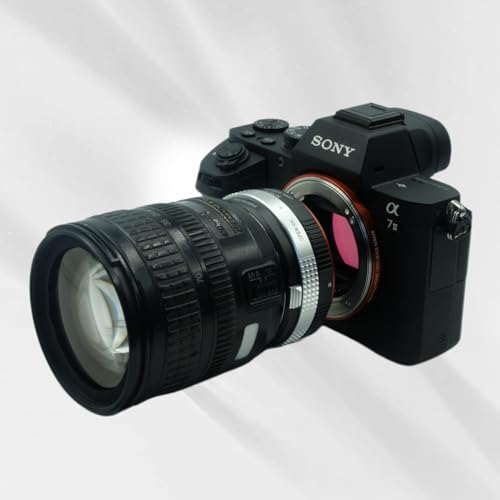 PHOLSY Lens Adapter Compatible with Nikon F (G-Type) Lens to Sony E Camera Nikon F or G to Sony E
