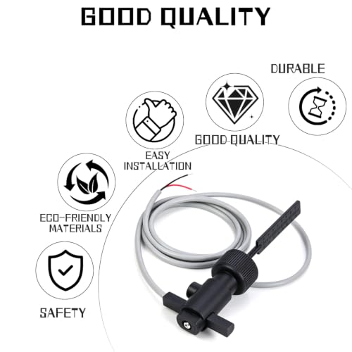 Temperature-resistant water paddle flow switch FS-10 100 V, adjustable flow ranges water switch, float switch for floating equipment, gas meter, water meter