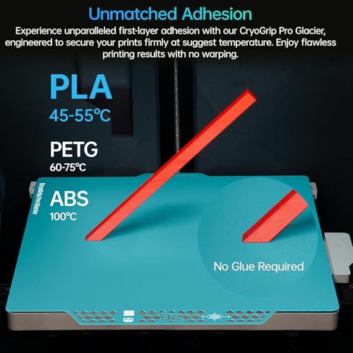 BIQU CryoGrip Pro Glacier-Original Panda Build Plate for Bambu-Lab Printer 257*257mm