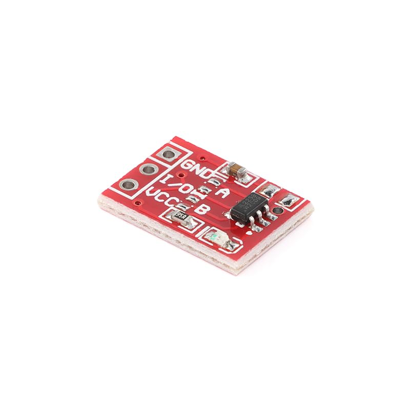 [Australia - AusPower] - 10Pcs TTP223 Capacitive Touch Key Module - Self-Locking/Non-Locking, Single Channel Touch Sensor for Arduino Integration 
