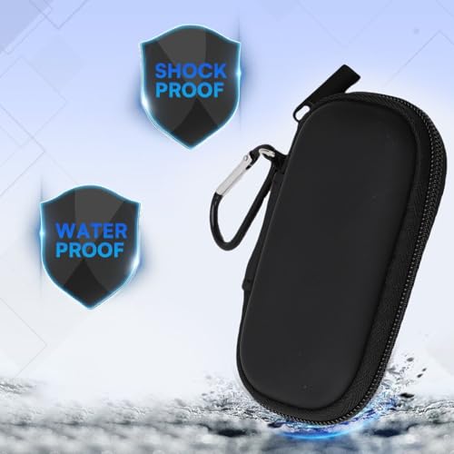 Denash Hard Shell Carry Case for Kardia Mobile ECG for Kardiamobile 6L ECG, Waterproof PU EVA All Round Protection Travel Suitcase with Strap