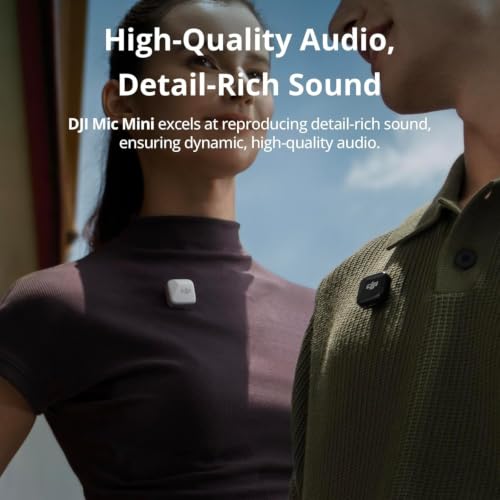 DJI Mic Mini (1 TX + 1 Mobile RX), Wireless Microphone for Smartphone DJI Mic Mini (1 TX + 1 Mobile RX)