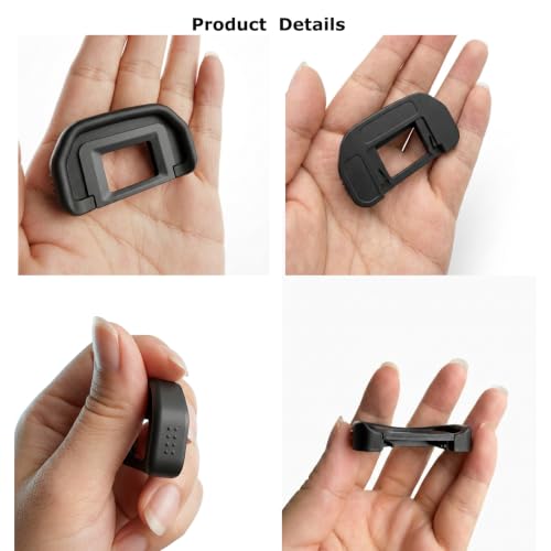 Ruittos 2-Pack EB Eyecup Viewfinder Eyepiece for Canon Camera