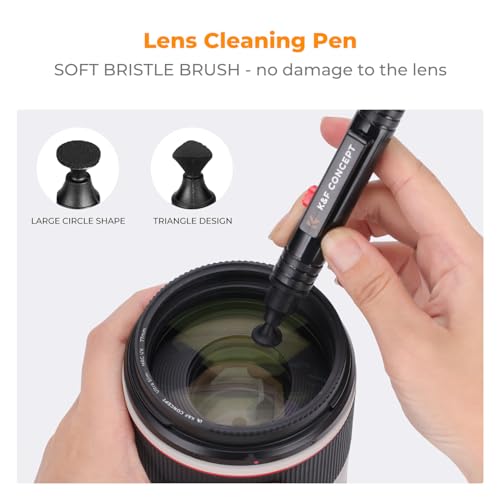 K&F CONCEPT 15 in 1 Camera Pro Cleaning Kit for DSLR and Sensitive Devices