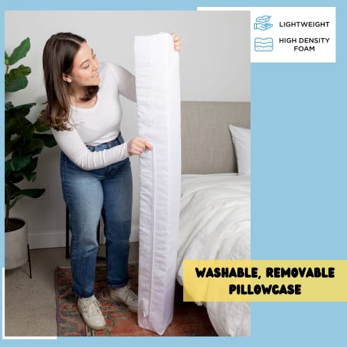 SnugStop The Original Bed Wedge | Gap Filler Between Your Headboard and Mattress | Triangle Pillow Wedge | Bed Filler Wedge | Gap Headboard Filler | Gap Bed Stoppers | Don't Lose Your Pillow(King) King