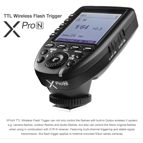 Godox Xpro-N TTL Wireless Flash Trigger for Nikon Cameras HC-XPN